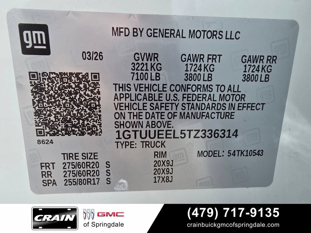 New 2026 GMC Sierra 1500 AT4 w/ AT4 Premium Package AWD/4WD image 33