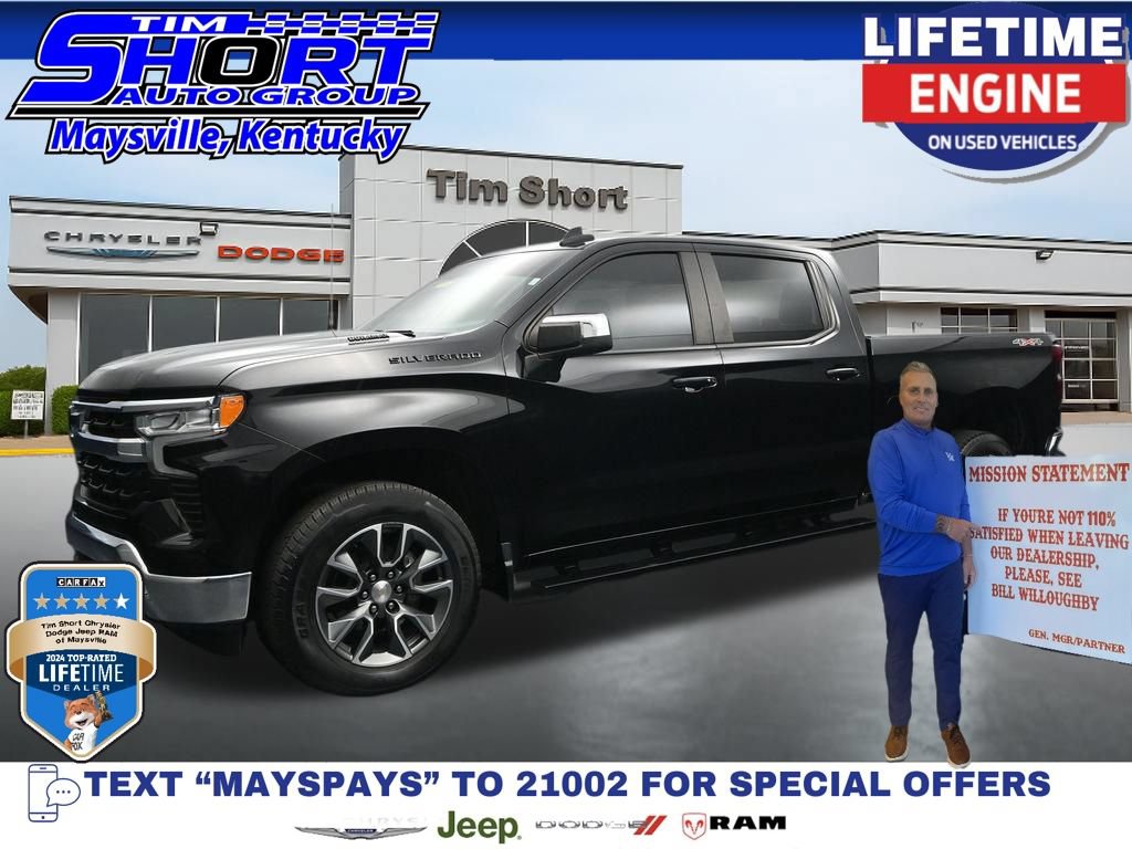 Used 2023 Chevrolet Silverado 1500 LT w/ LPO, Dark Essentials Package
