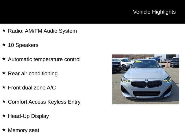 Used 2022 BMW 230i Coupe w/ Premium Package image 17