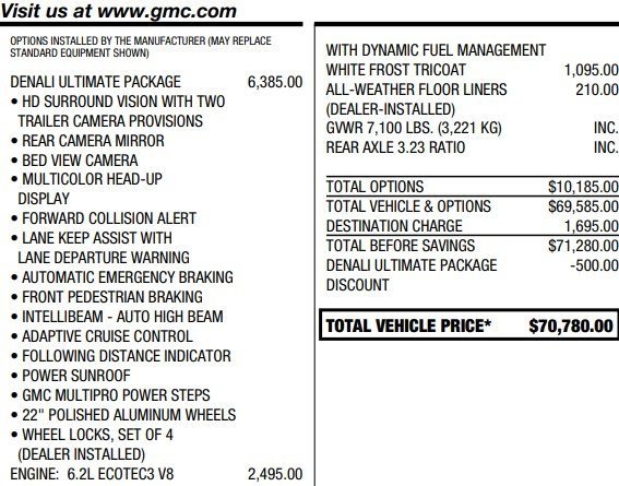 Used 2021 GMC Sierra 1500 Denali w/ Denali Ultimate Package image 2