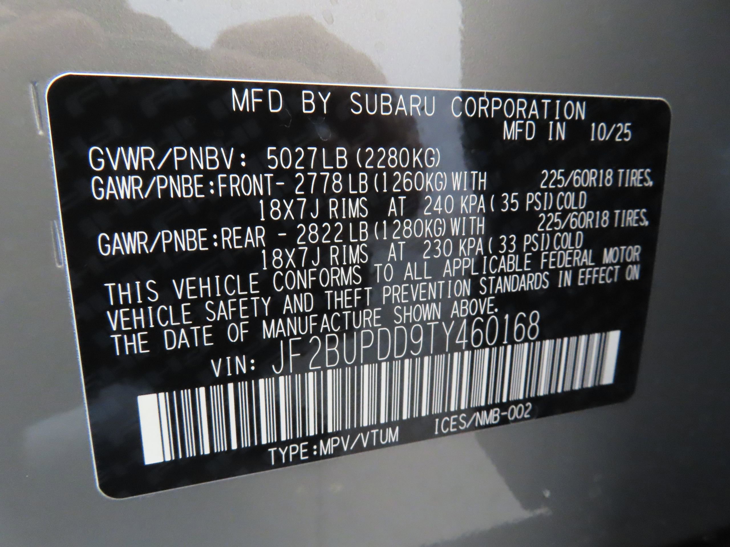 New 2026 Subaru Outback Limited image 30