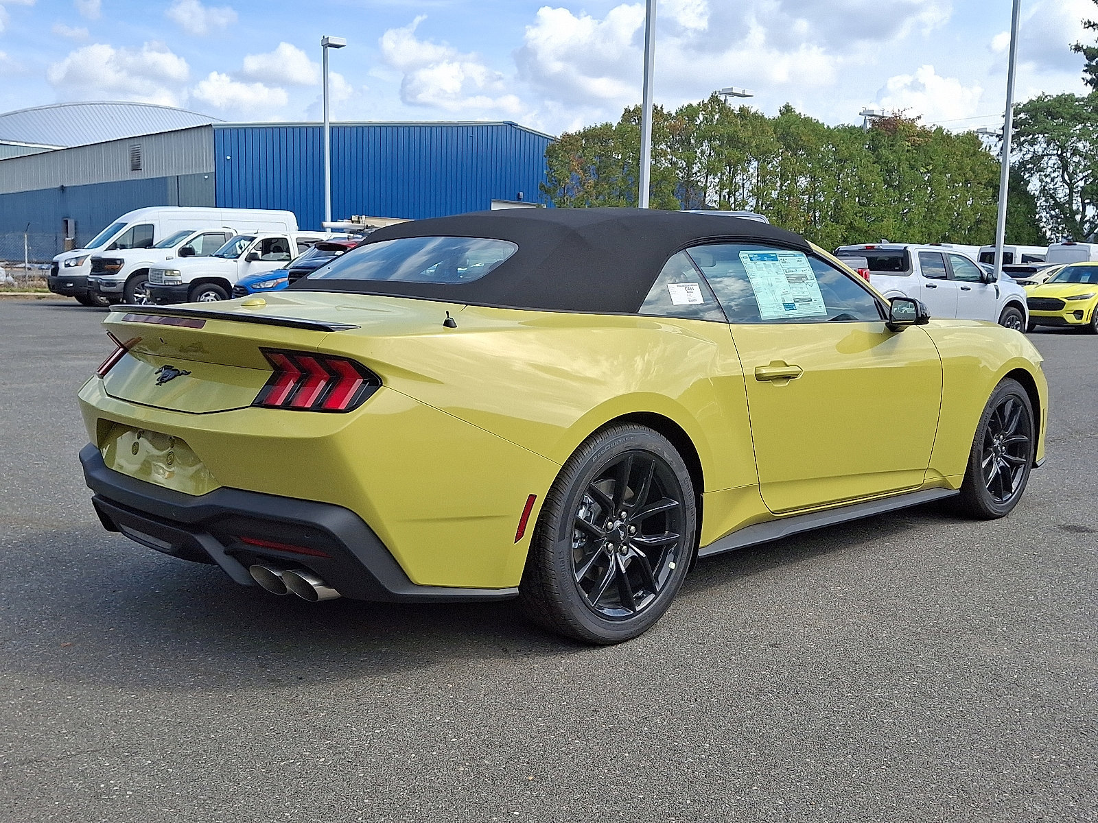 New 2025 Ford Mustang Premium w/ Mustang Nite Pony Package RWD image 7