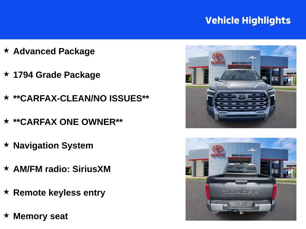 Used 2023 Toyota Tundra 1794 Edition image 4
