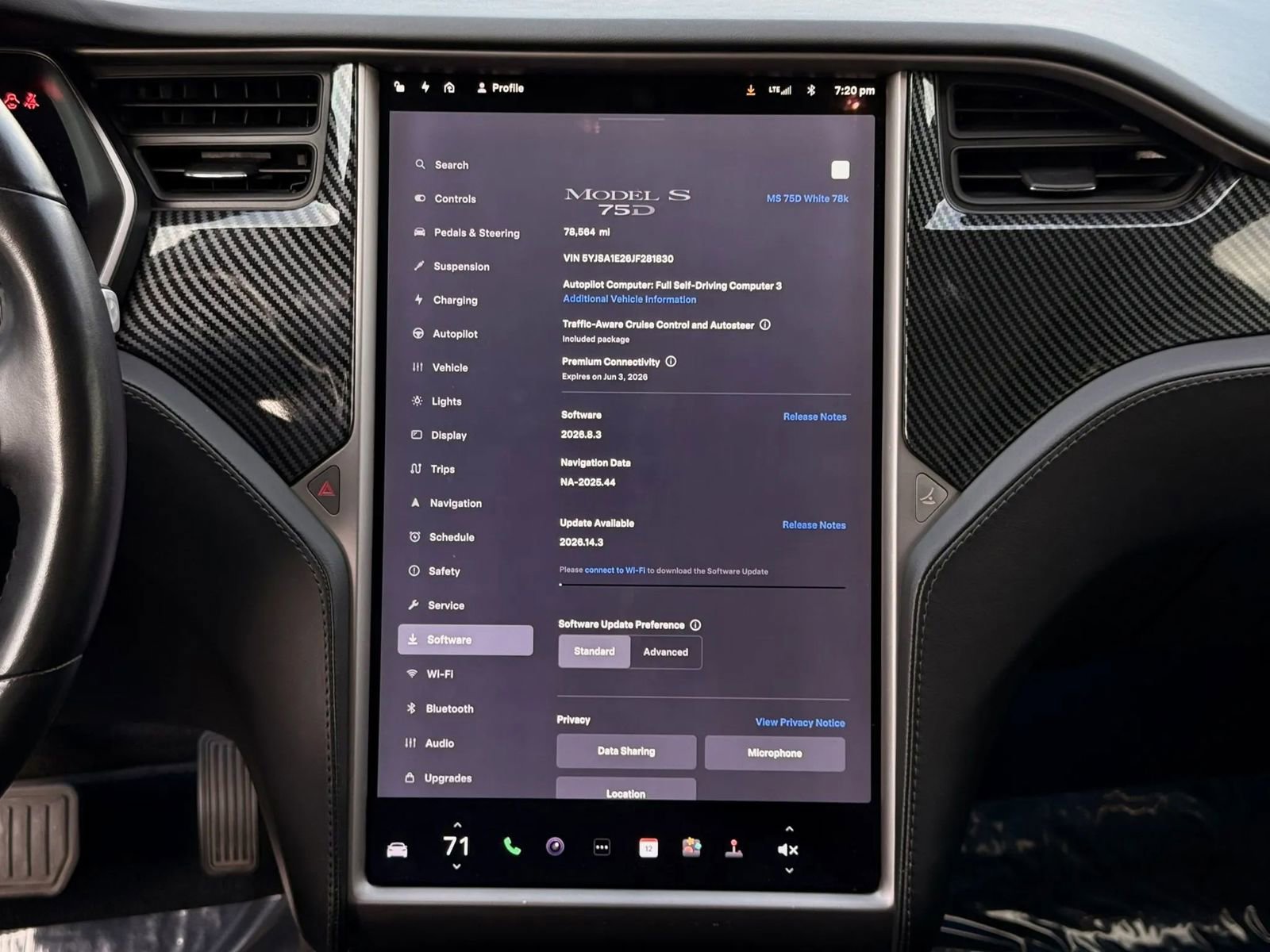 Used 2018 Tesla Model S 75D AWD/4WD image 13