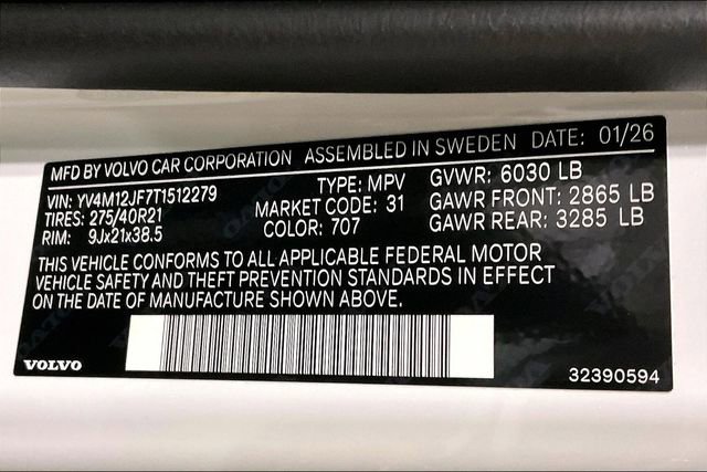 New 2026 Volvo XC90 B5 Ultra image 11