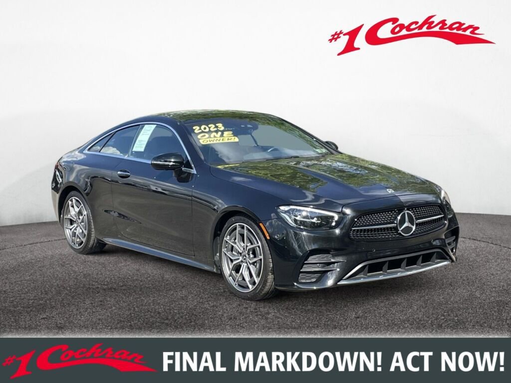 Used 2023 Mercedes-Benz E 450 4MATIC Coupe image 1