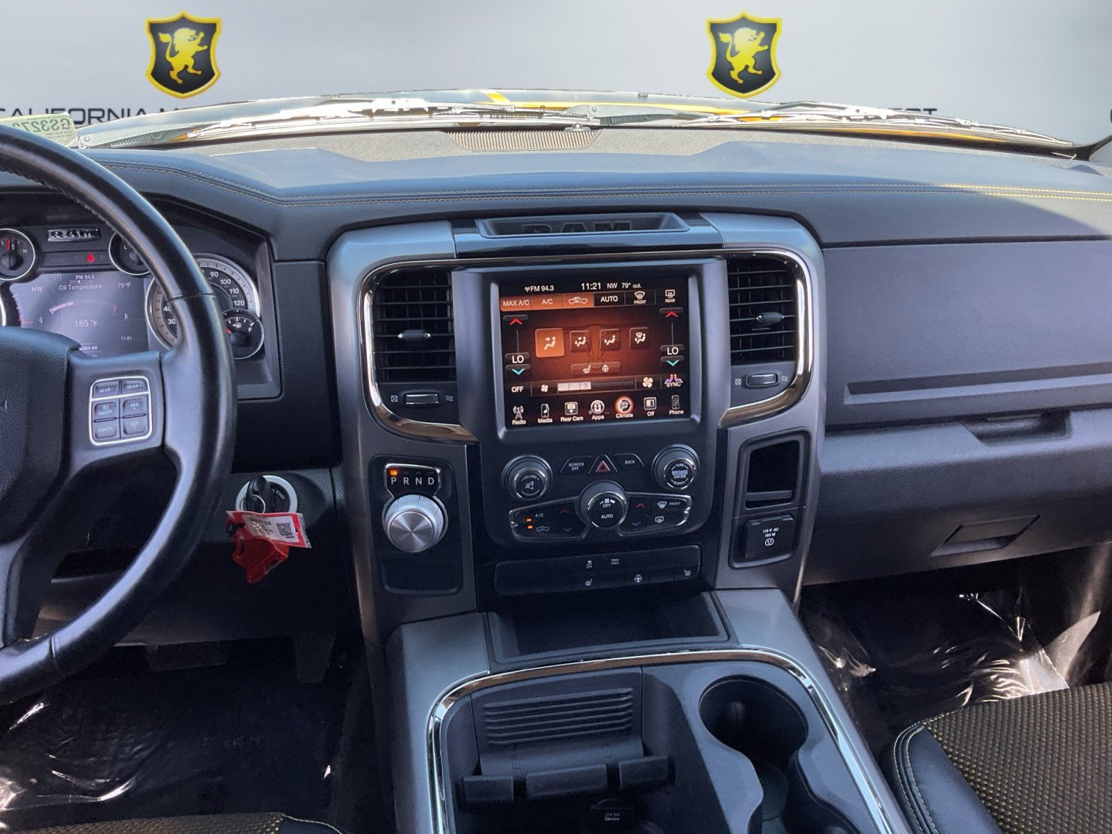 Used 2016 RAM 1500 Sport w/ Stinger Yellow Sport Package RWD image 13