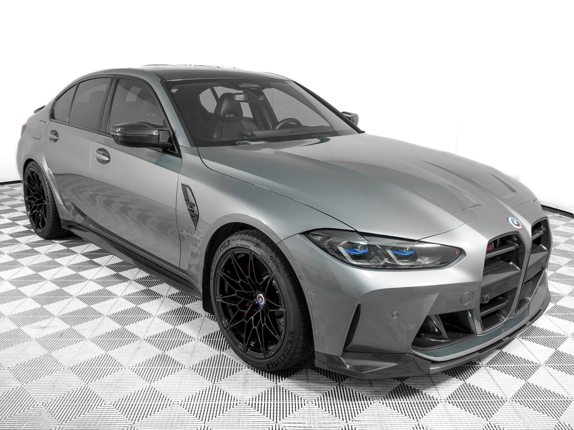 Used 2023 BMW M3 Competition w/ M Carbon Exterior Package AWD/4WD image 2