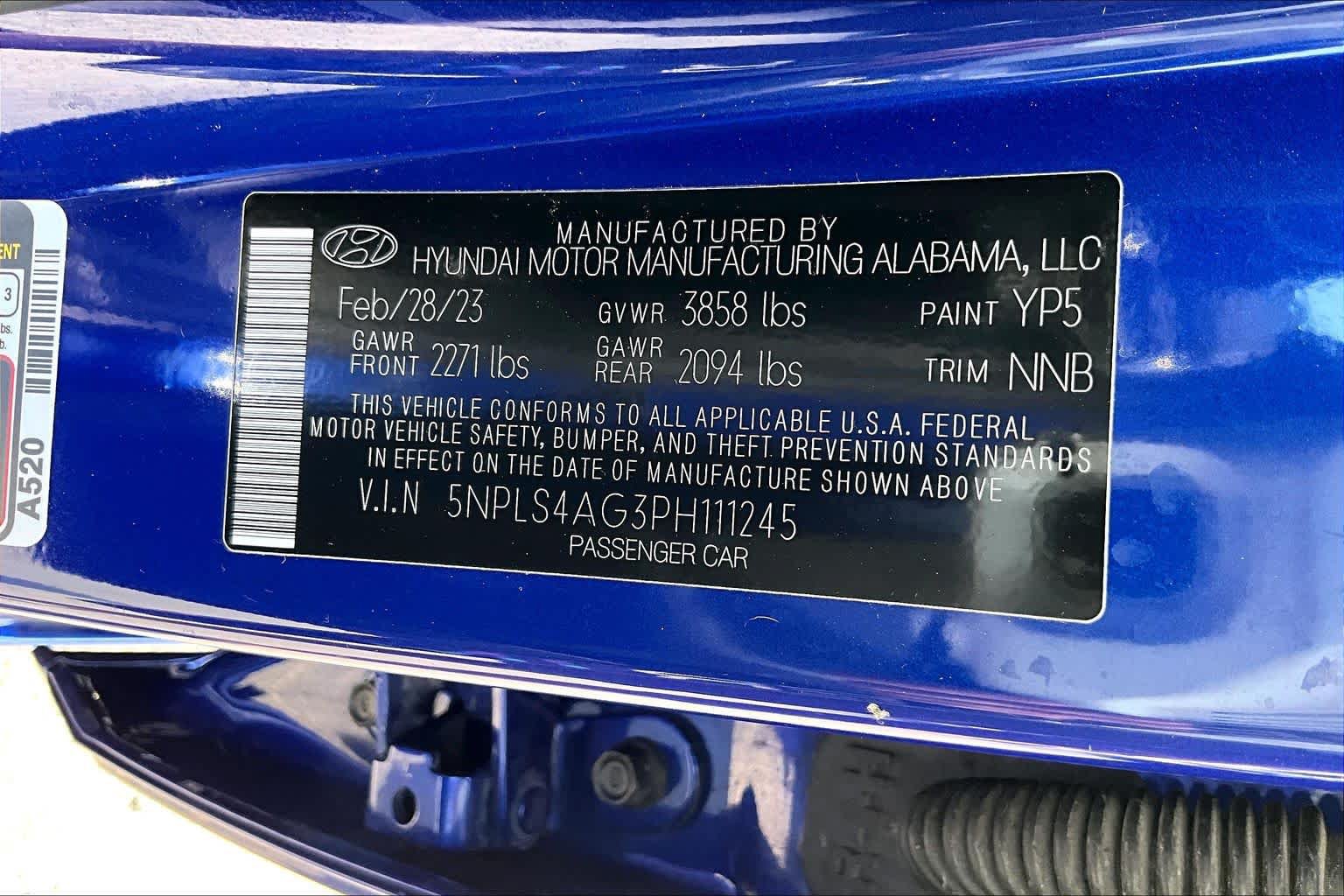 Used 2023 Hyundai Elantra SEL w/ Convenience Package FWD image 31