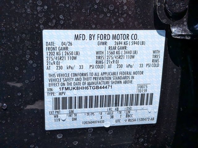 New 2026 Ford Explorer Platinum w/ LUX Leather Package AWD/4WD image 26