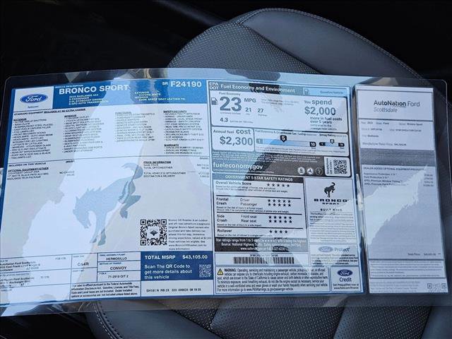 New 2025 Ford Bronco Sport Badlands w/ Badlands Tech Package image 18