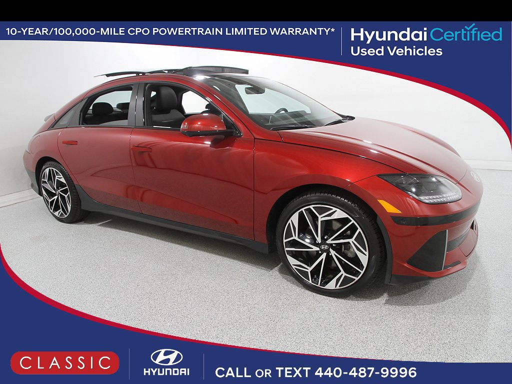 Certified 2023 Hyundai Ioniq 6 Limited AWD/4WD image 1