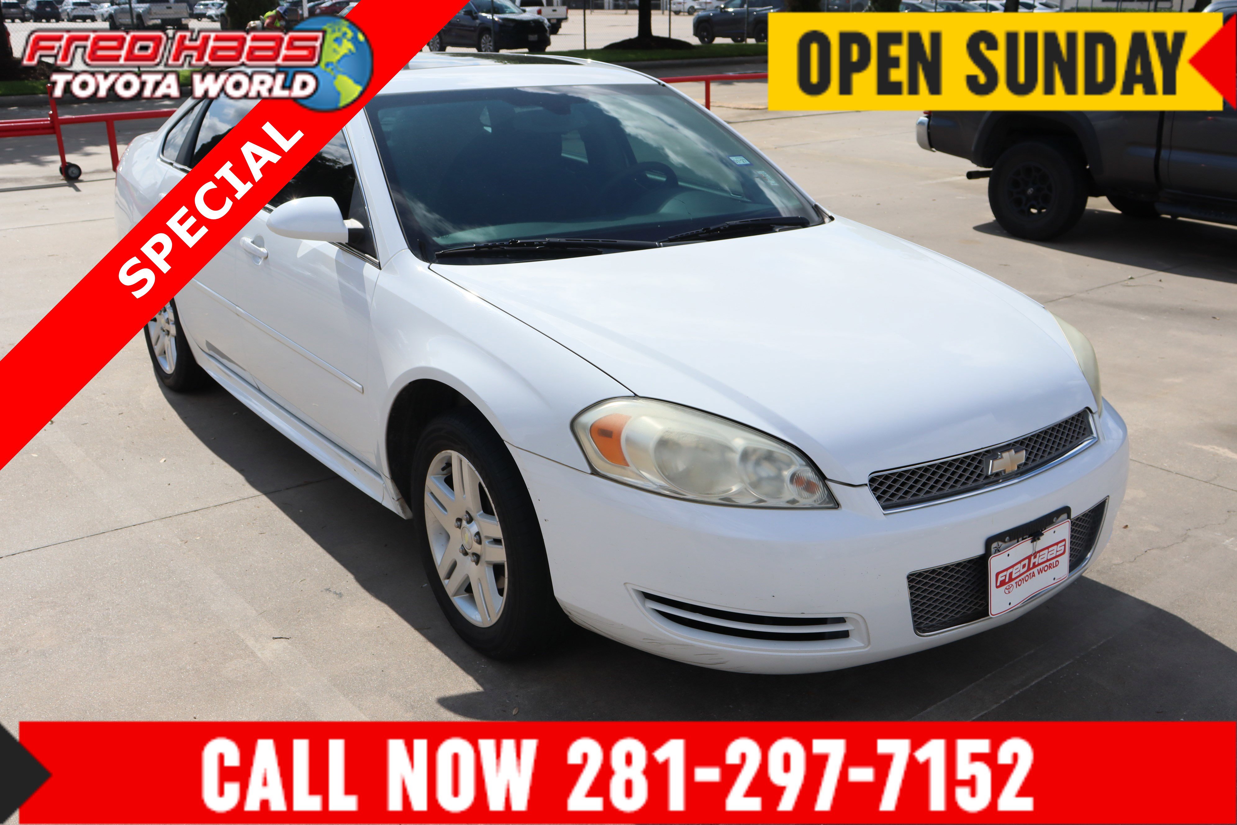 Used 2014 Chevrolet Impala LT w/ LT Sunroof Package FWD image 1