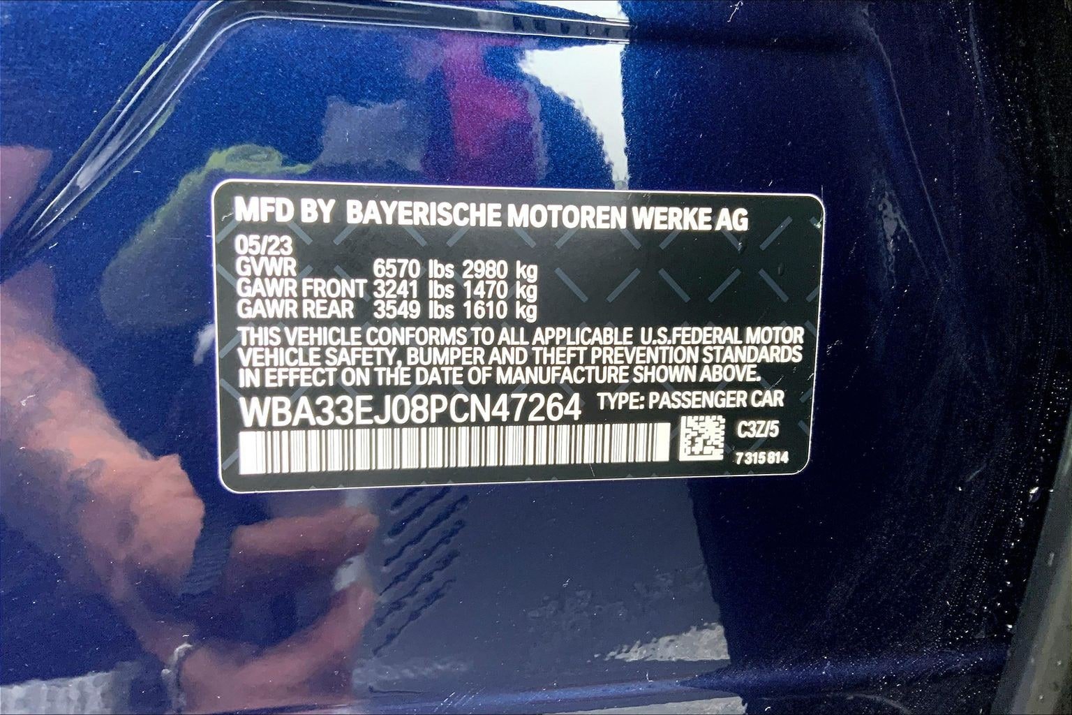 Used 2023 BMW 760i xDrive w/ Luxury Rear Seating Package AWD/4WD image 33