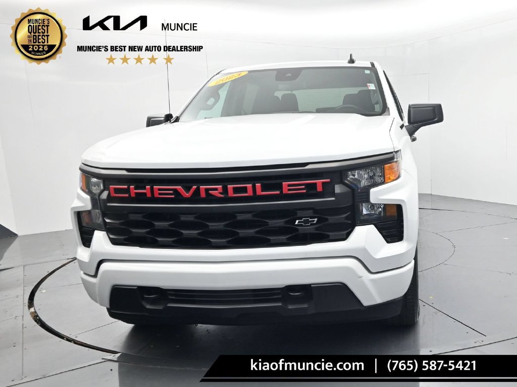 Used 2023 Chevrolet Silverado 1500 Custom w/ LPO, Dark Essentials Package AWD/4WD image 3