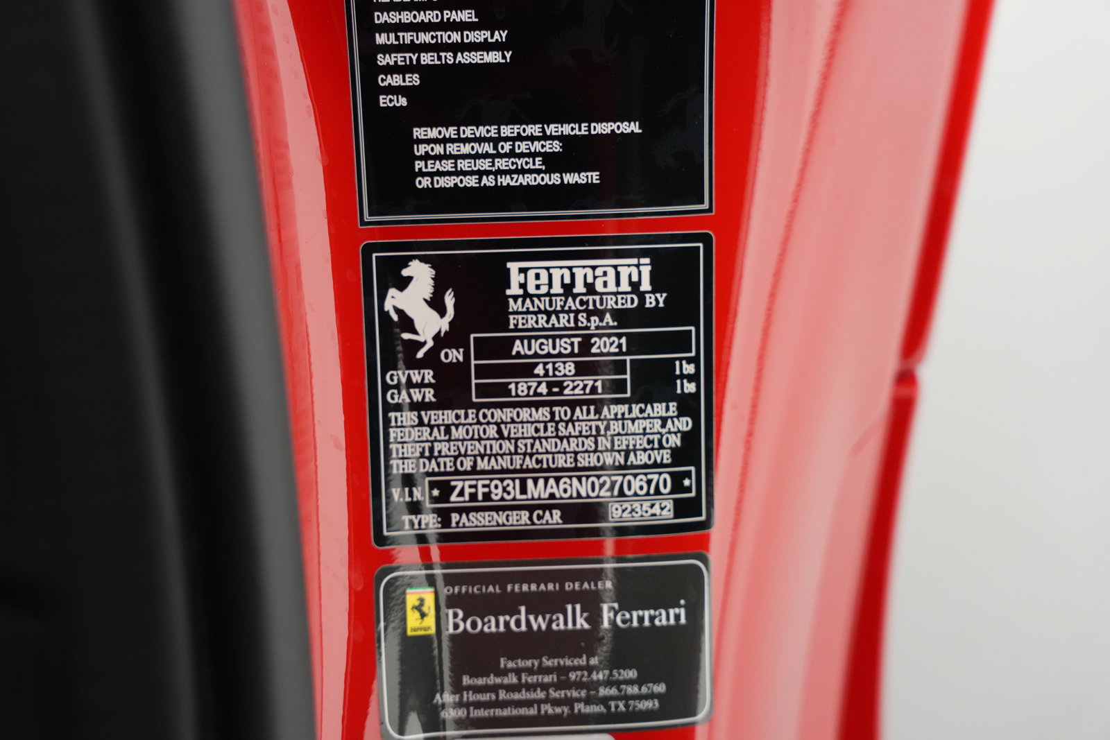 Used 2022 Ferrari F8 Spider RWD image 52