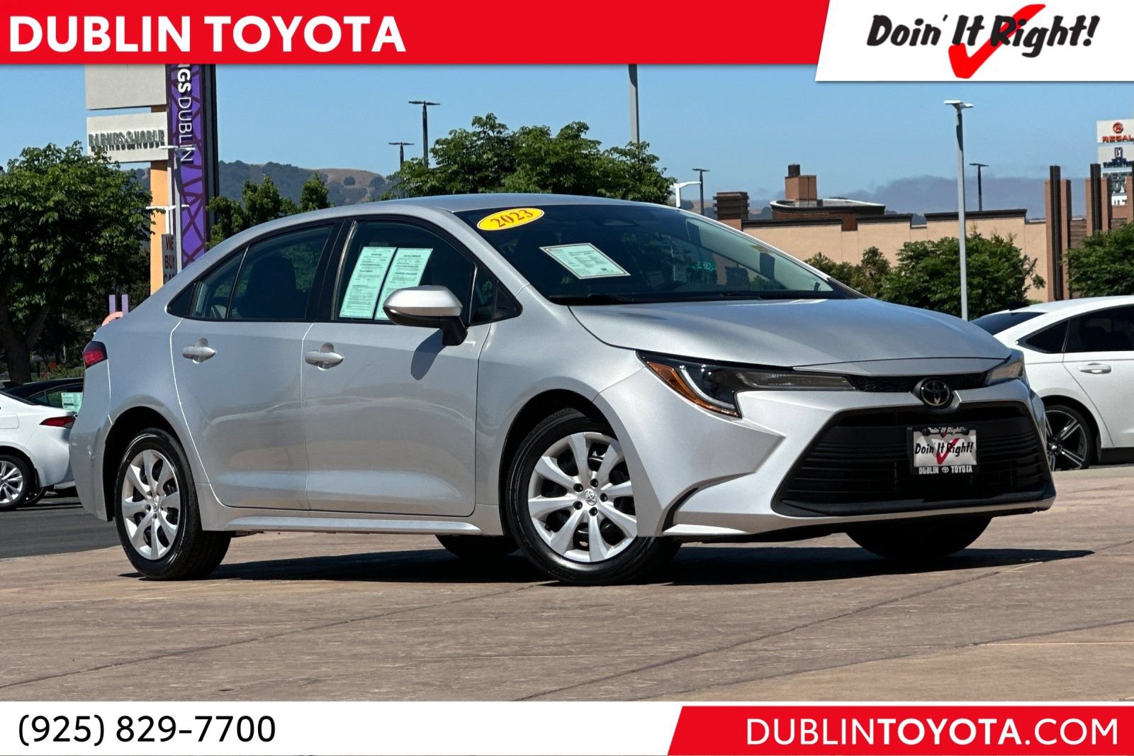 Certified 2023 Toyota Corolla LE