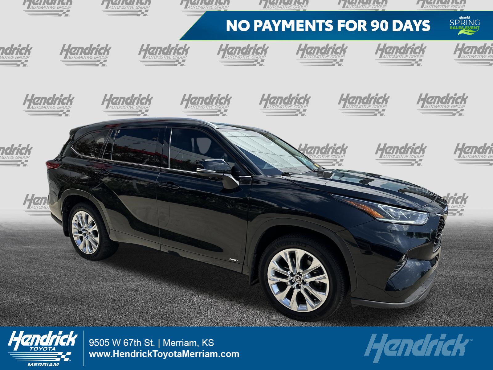 Used 2023 Toyota Highlander Limited AWD/4WD image 1