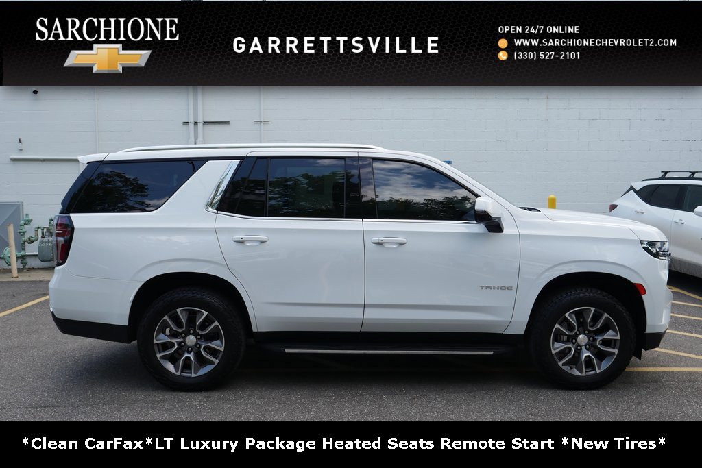 Used 2022 Chevrolet Tahoe LT w/ Luxury Package