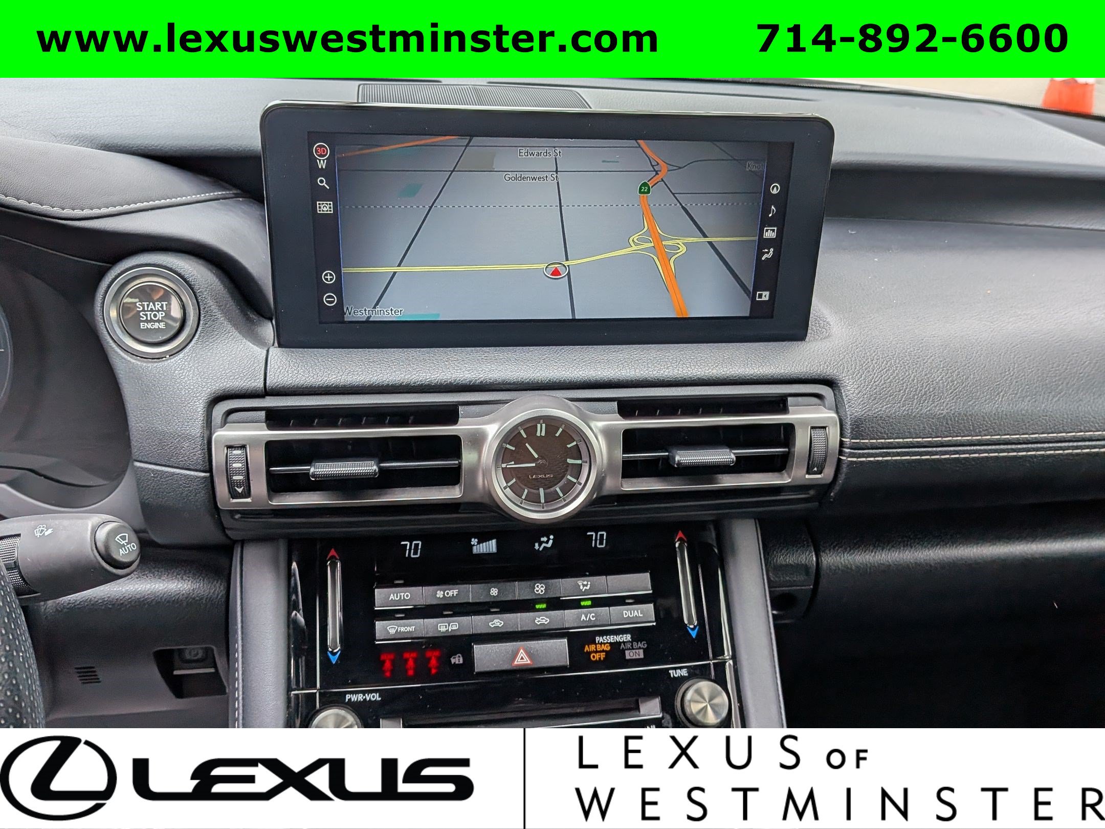 Certified 2021 Lexus IS 350 F Sport w/ Navigation Package RWD image 20