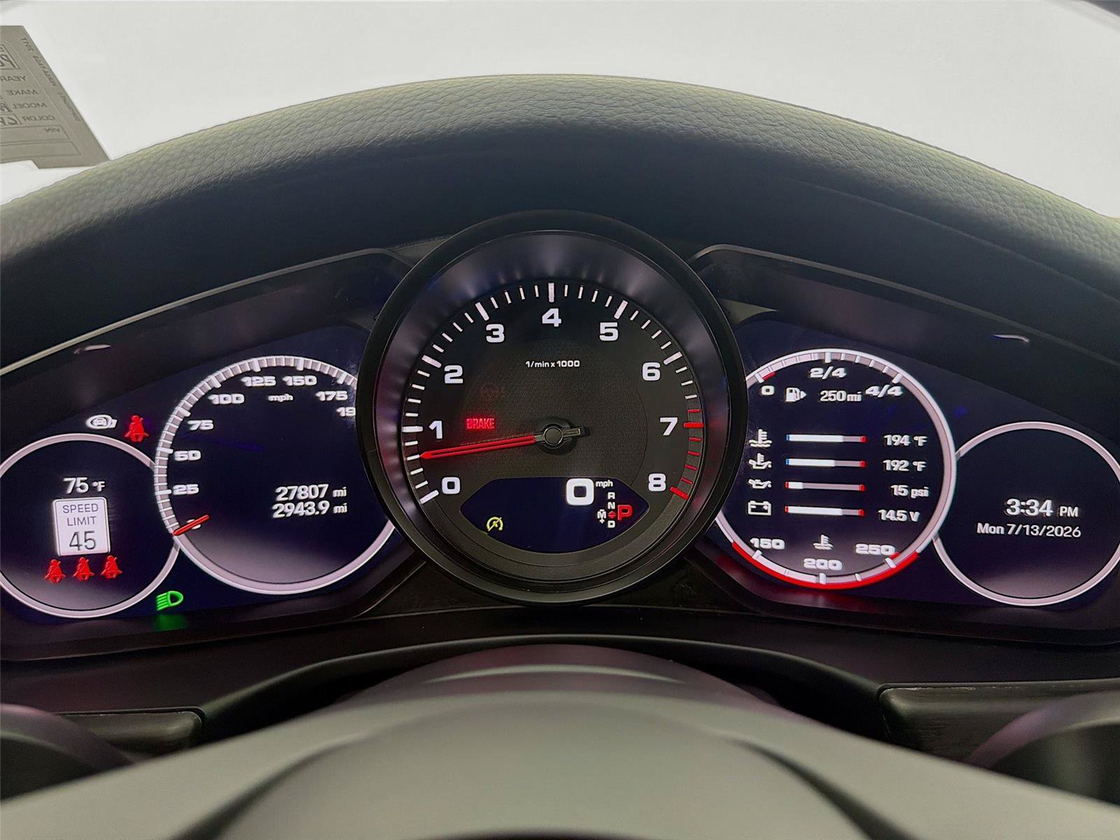 Certified 2023 Porsche Panamera Platinum Edition RWD image 15