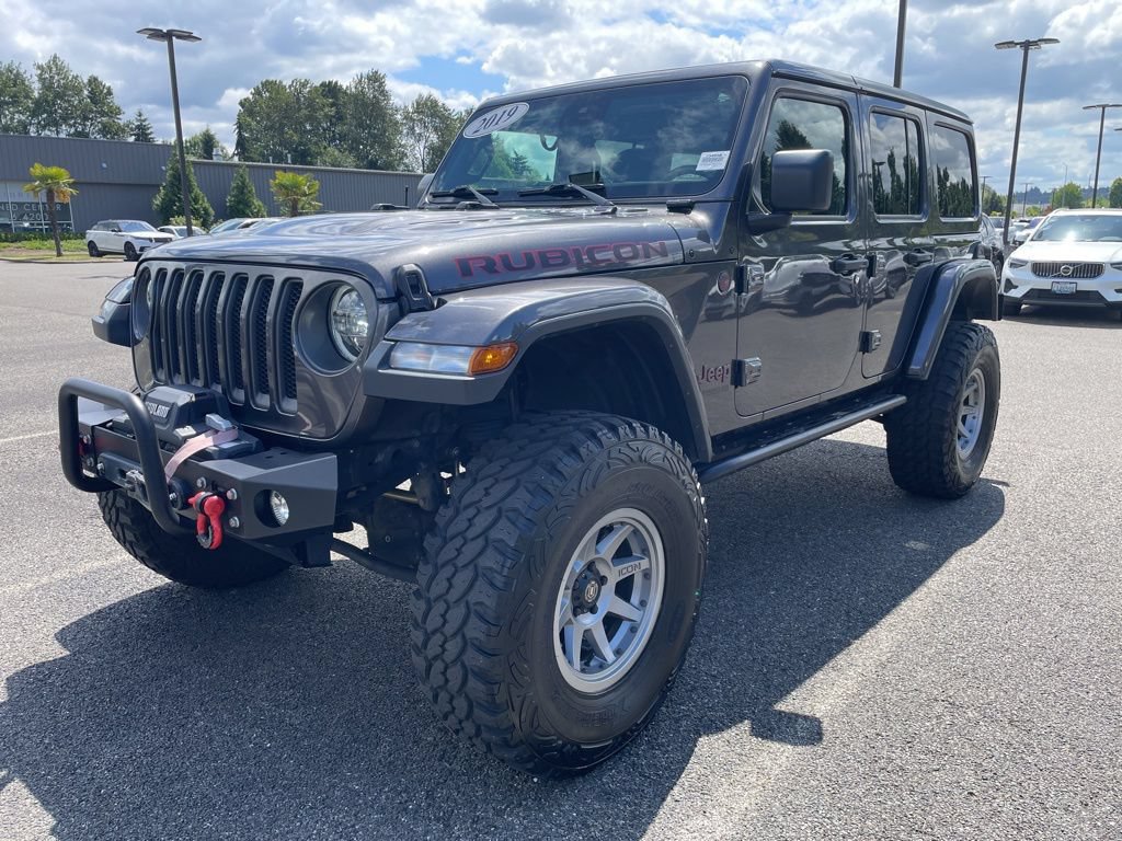 Used 2019 Jeep Wrangler Unlimited Rubicon AWD/4WD image 1