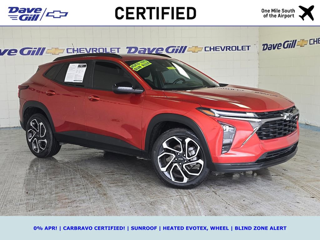 Certified 2024 Chevrolet Trax RS w/ Sunroof Package