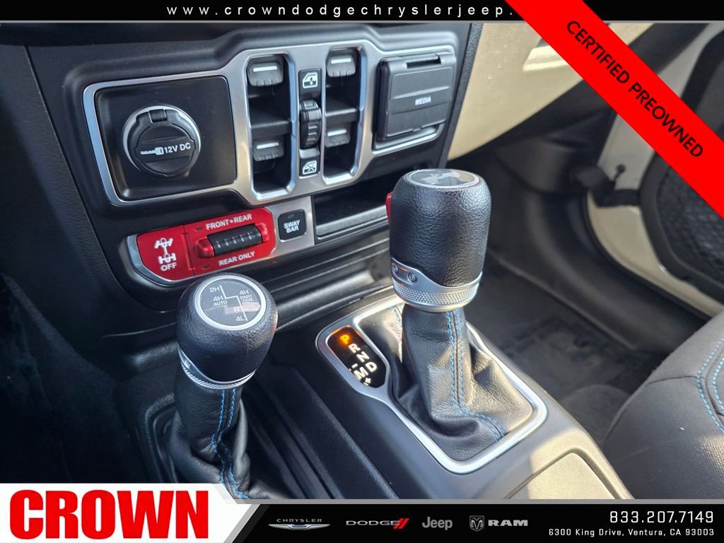 Certified 2022 Jeep Wrangler Unlimited Rubicon 4xe w/ Safety Group image 29