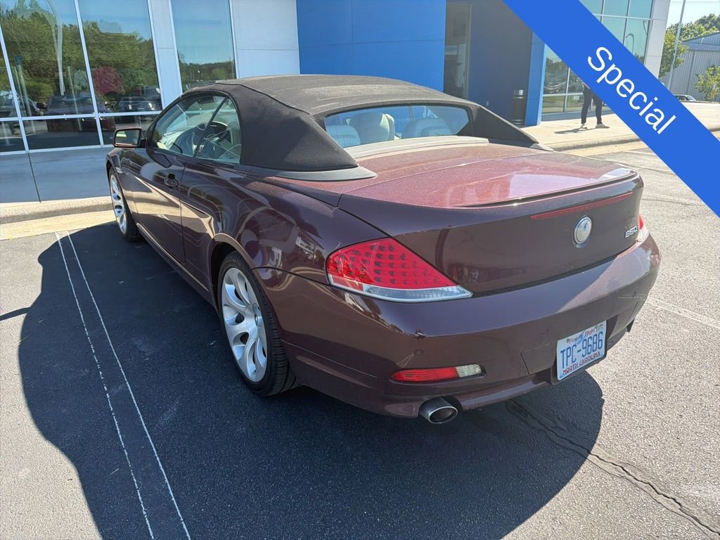 Used 2006 BMW 650i Convertible RWD image 4