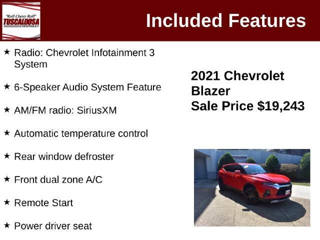 Certified 2021 Chevrolet Blazer LT FWD image 12