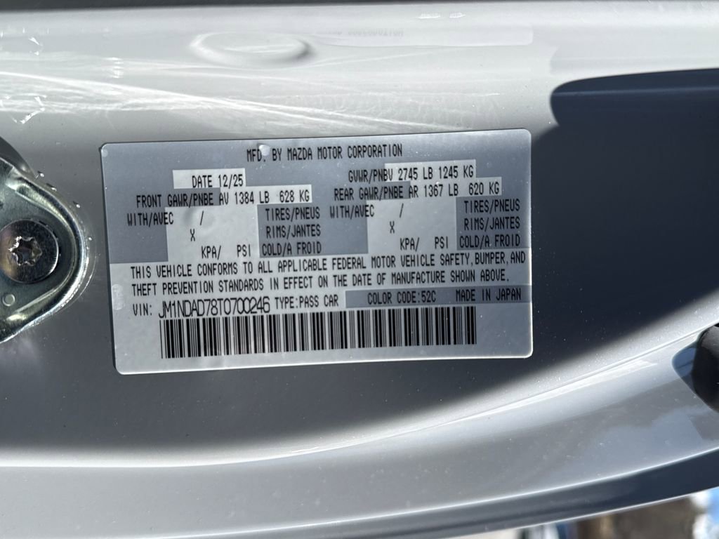 New 2026 MAZDA MX-5 Miata Grand Touring image 14