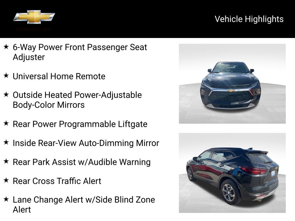 Certified 2023 Chevrolet Blazer LT FWD image 21