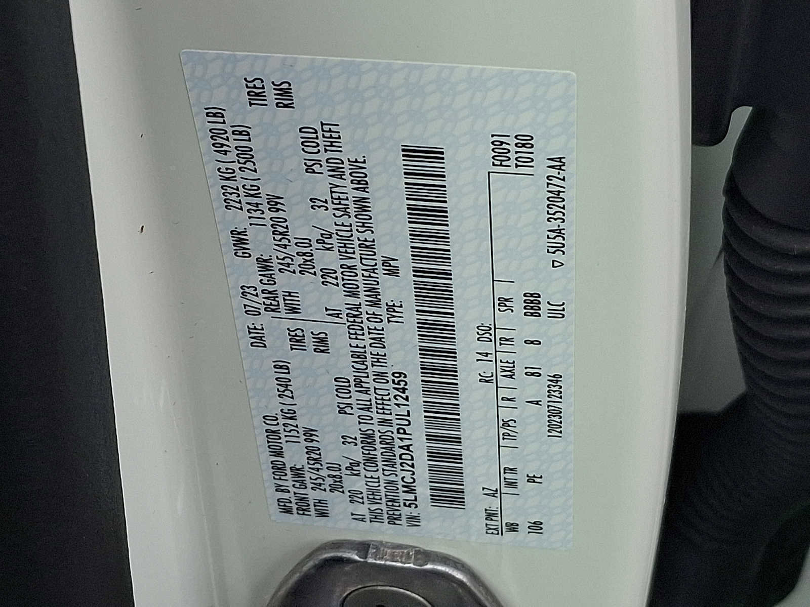 Used 2023 Lincoln Corsair Reserve w/ Equipment Group 201A image 28