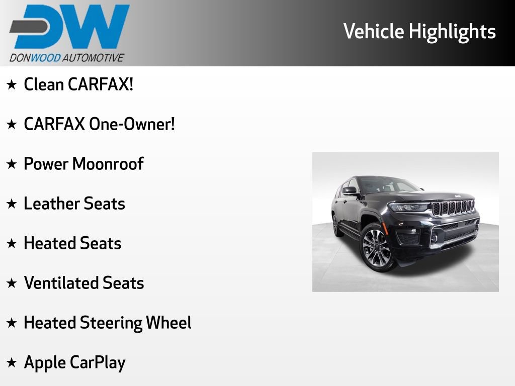 Used 2024 Jeep Grand Cherokee L Overland AWD/4WD image 6