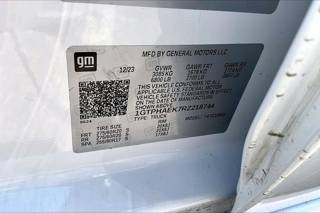 Used 2024 GMC Sierra 1500 Pro w/ Graphite Edition image 19