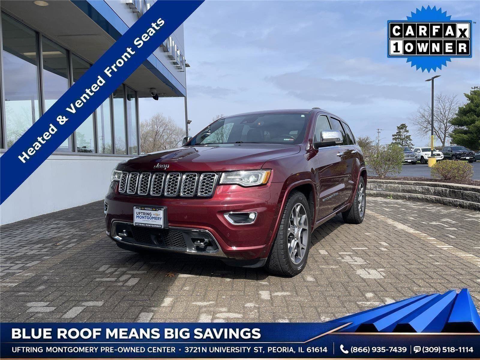 Used 2019 Jeep Grand Cherokee Overland AWD/4WD image 1