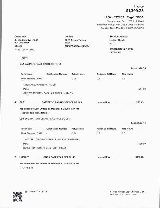 Used 2020 Toyota Tacoma SR image 32