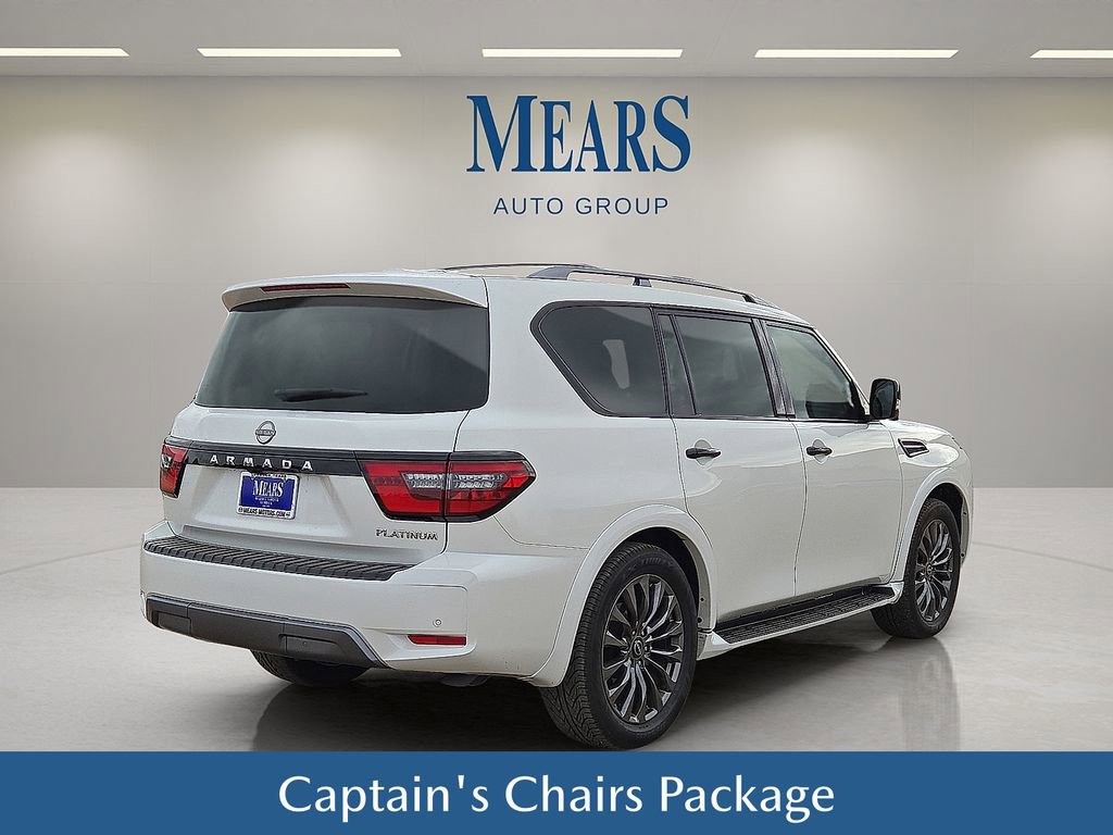 Used 2024 Nissan Armada Platinum w/ Captain's Chairs Package image 6