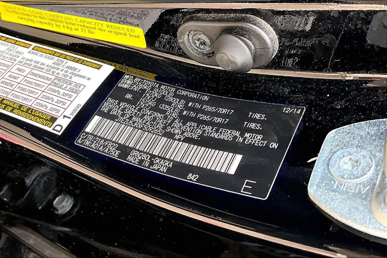 Used 2015 Toyota 4Runner SR5 RWD image 35