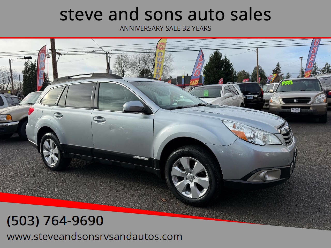 Used 2012 Subaru Outback 2.5i Premium w/ All-Weather Pkg