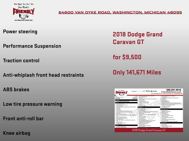 Used 2018 Dodge Grand Caravan GT FWD image 12
