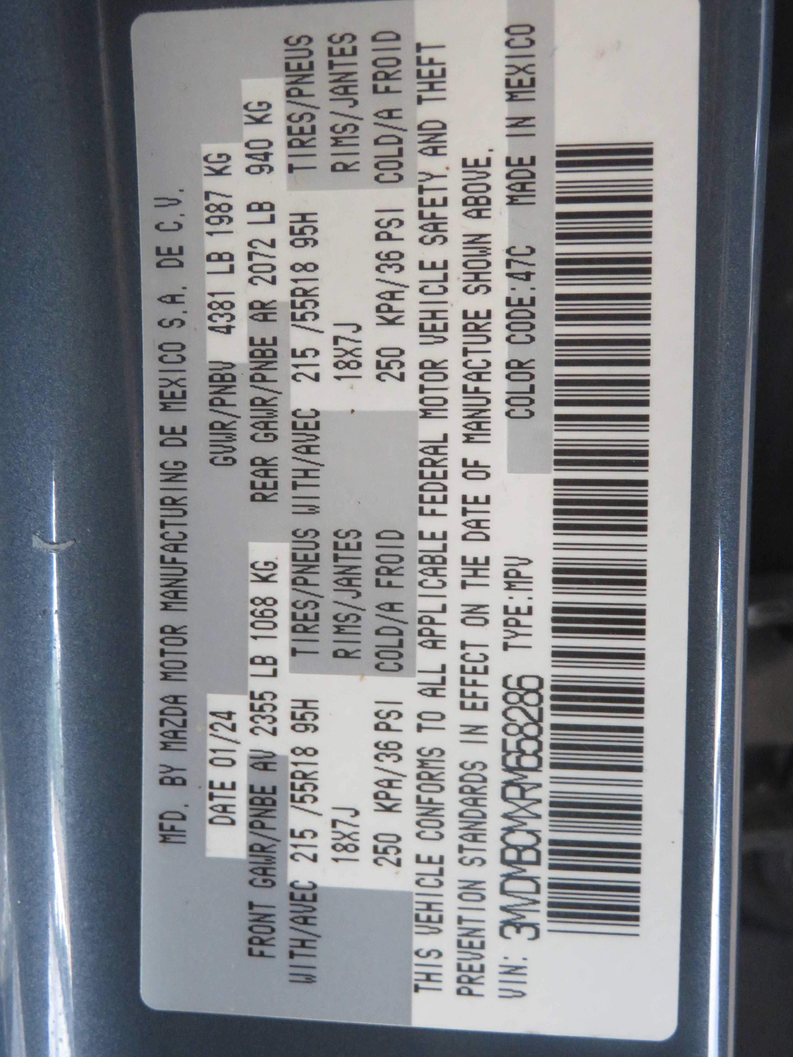 Used 2024 MAZDA CX-30 AWD 2.5 S w/ Preferred Package image 76