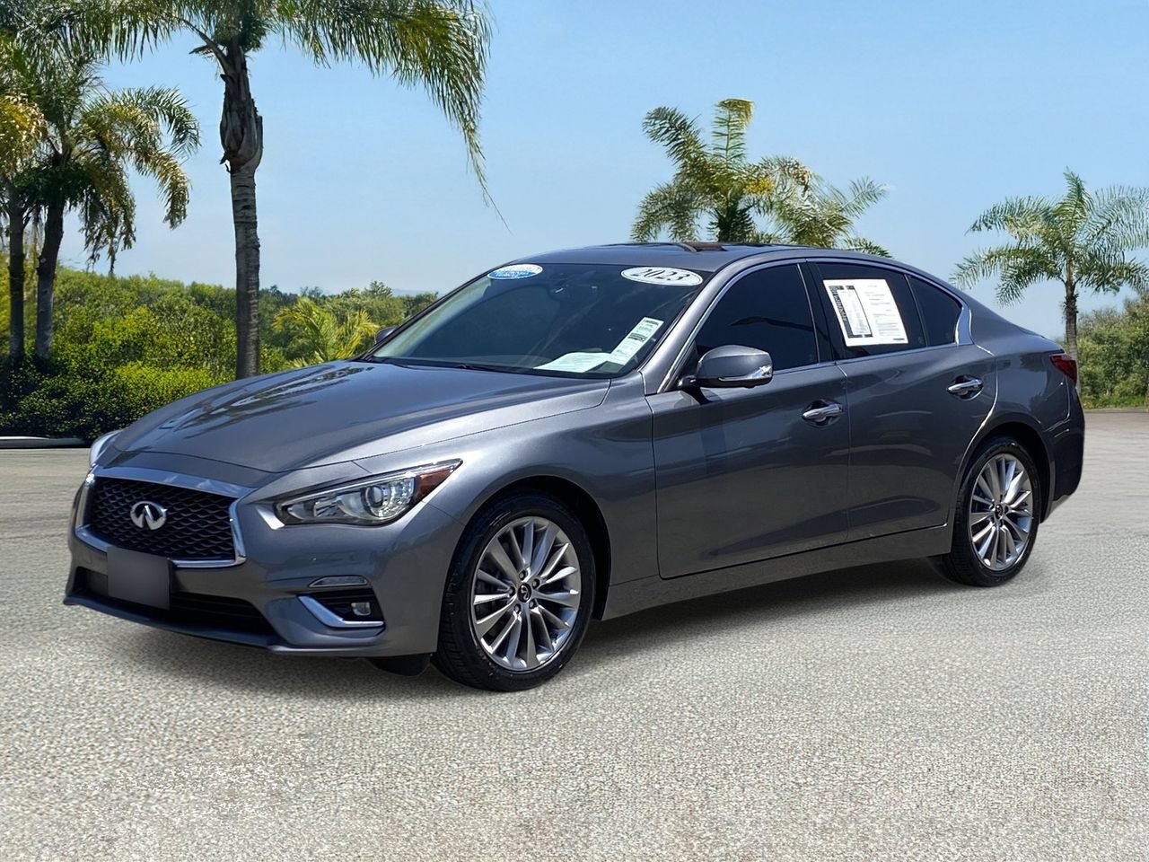 Certified 2023 INFINITI Q50 Luxe AWD/4WD image 2