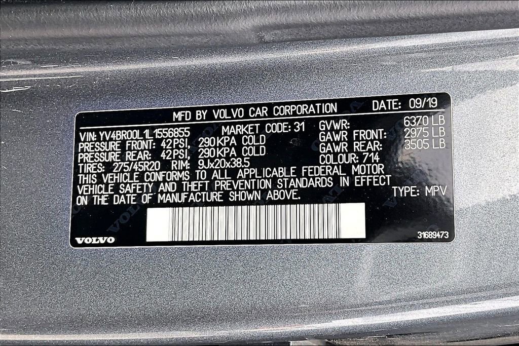 Used 2020 Volvo XC90 T8 Inscription AWD/4WD image 43