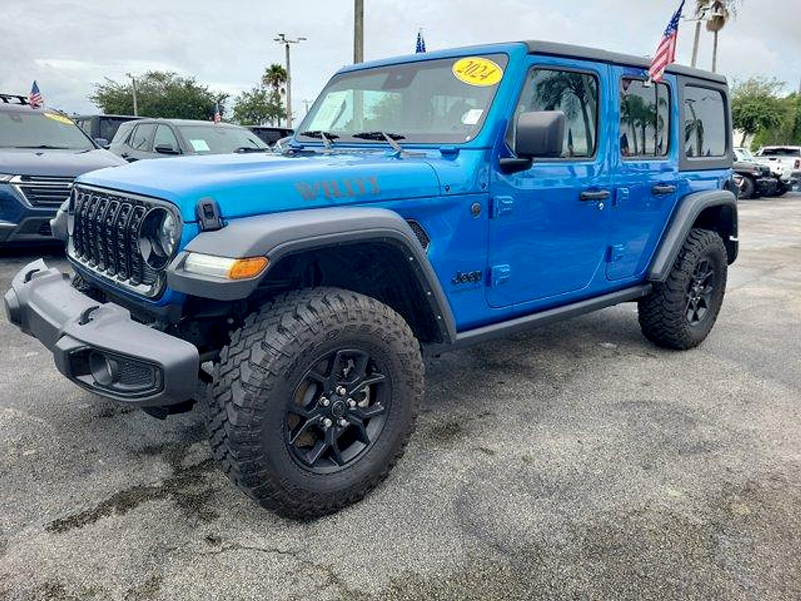 Certified 2024 Jeep Wrangler Unlimited Sport AWD/4WD image 3