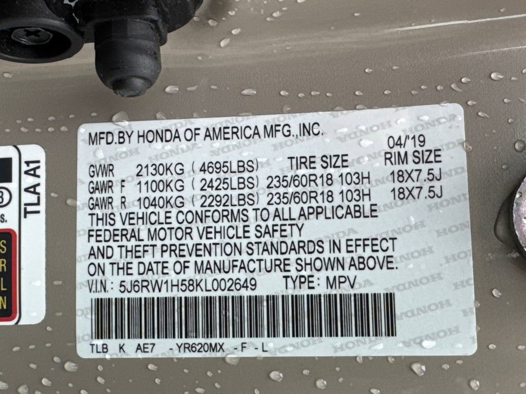 Used 2019 Honda CR-V EX image 31