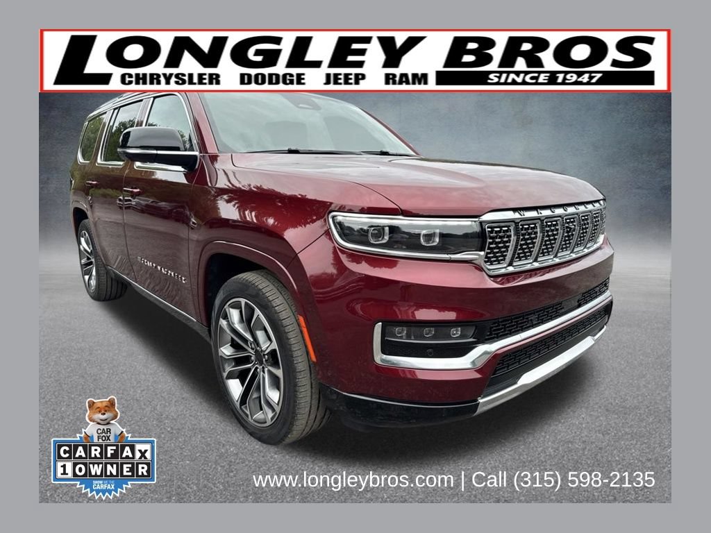 Used 2025 Jeep Grand Wagoneer Series III w/ Rear Seat Video Group 1 AWD/4WD image 1