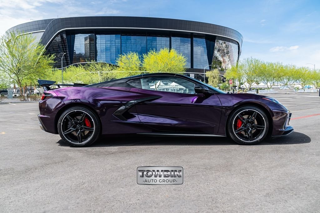 Used 2023 Chevrolet Corvette Stingray Preferred Cpe w/ Engine Appearance Package RWD image 8