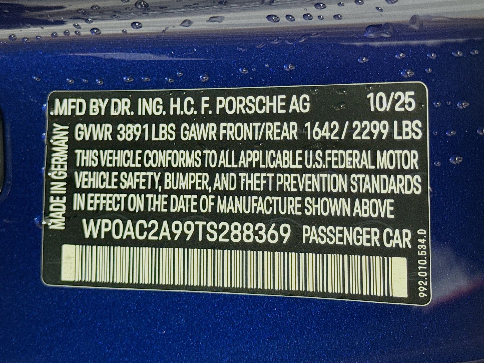 Certified 2026 Porsche 911 GT3 image 27