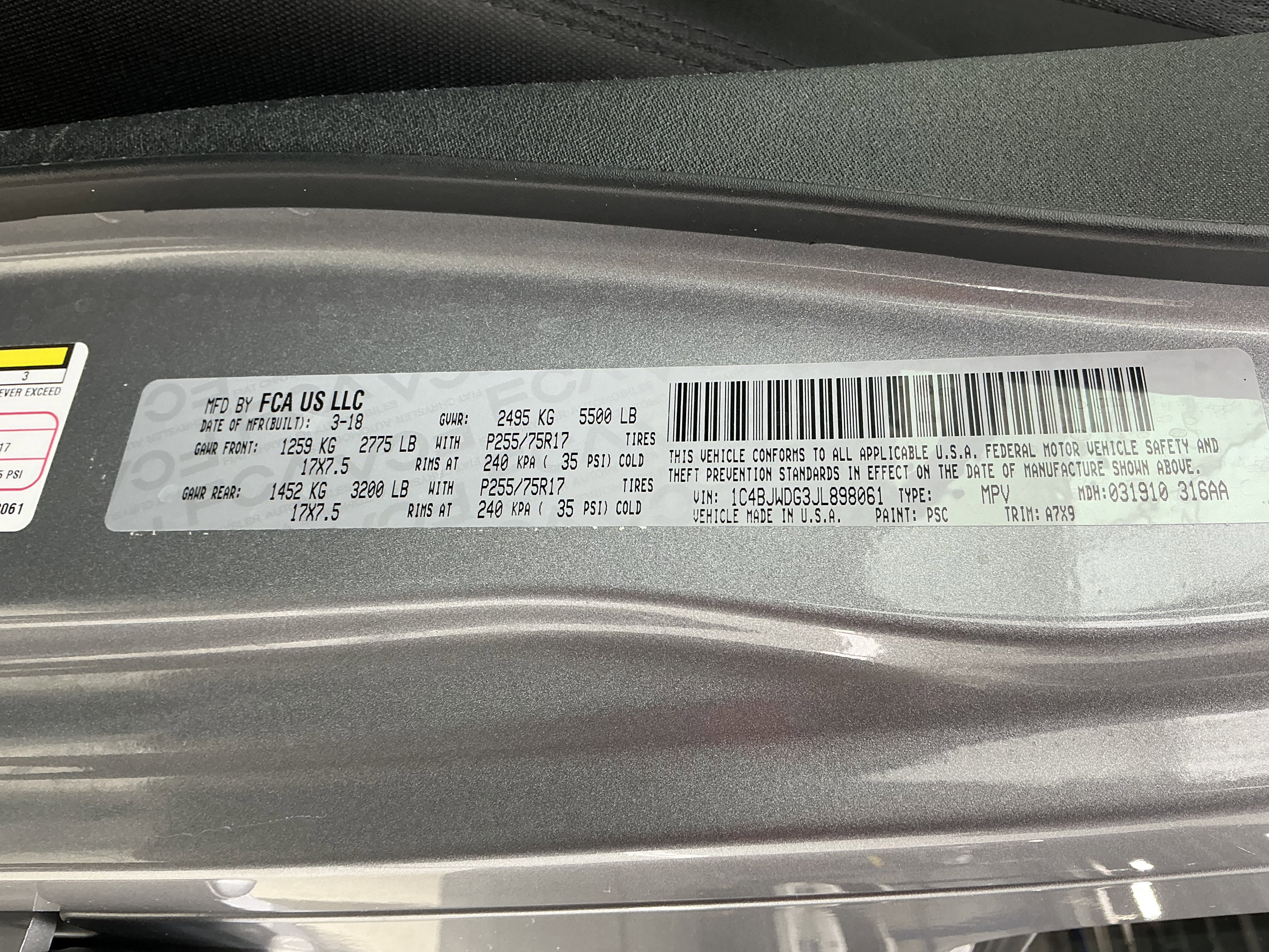 Used 2018 Jeep Wrangler Unlimited Sport S image 14